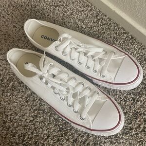 Converse Classic White Canvas Sneakers
Bought a month ago and wore once.